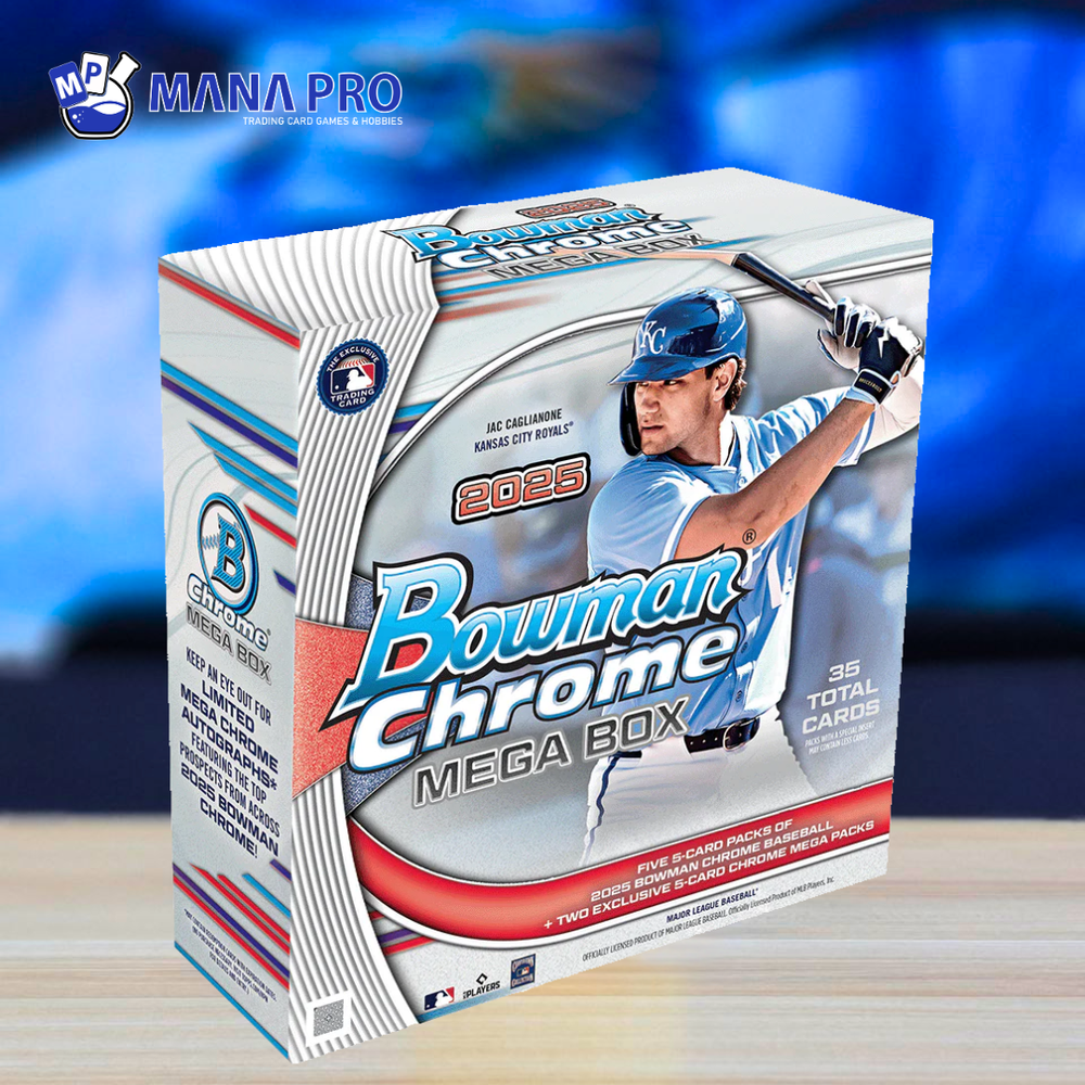 2025 Topps Baseball Bowman Chrome Mega Box
