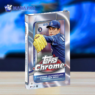 2025 Topps Baseball MLB Chrome Hobby Box