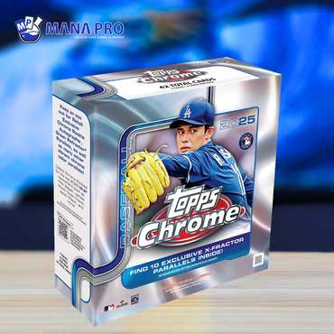 2025 Topps Baseball MLB Chrome Mega Box