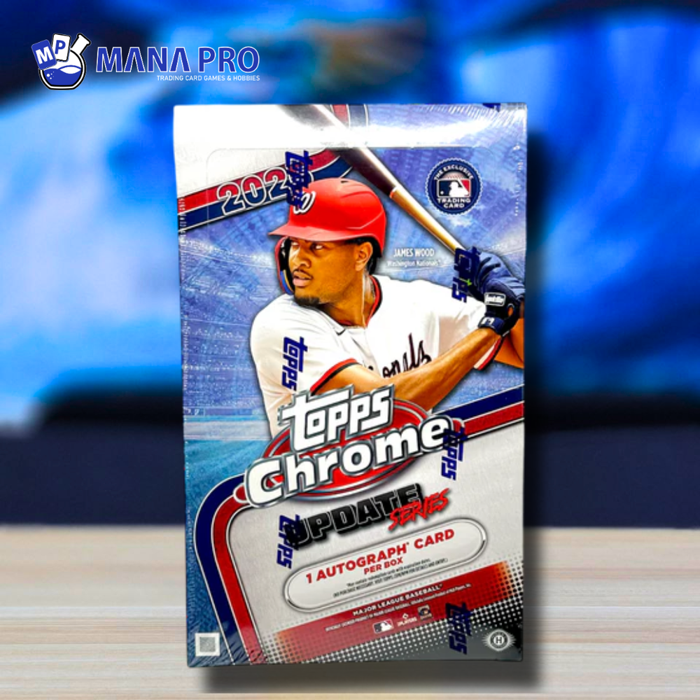 2025 Topps Baseball MLB Chrome Updates Series Hobby Box