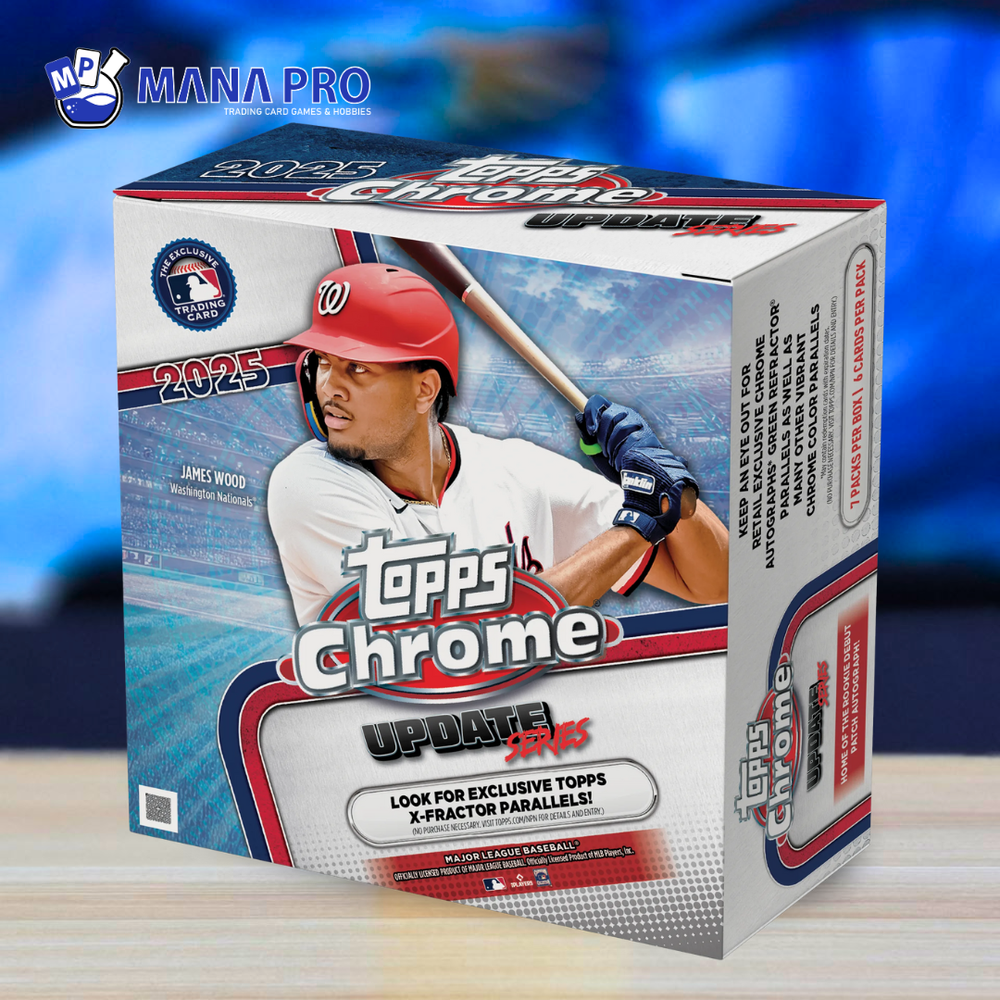 2025 Topps Baseball MLB Chrome Updates Series Mega Box
