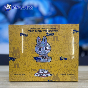 2025 Topps Labubu Chrome 10th Anniversary Hobby Box