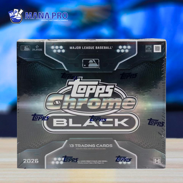 2026 Topps Chrome Black Baseball Hobby Box