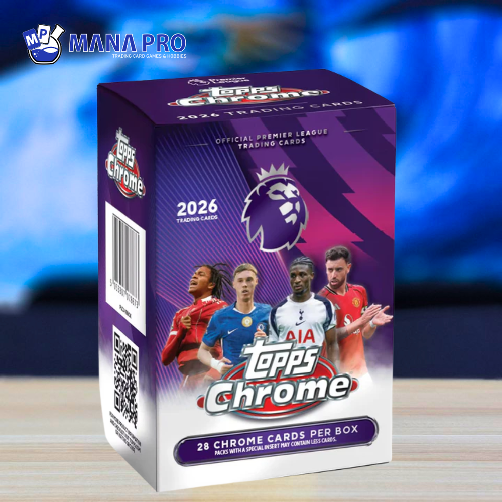 2026 Topps Soccer Chrome Premier League EPL Value Box