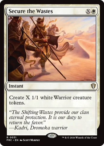 Secure the Wastes [Reality Fracture Commander]