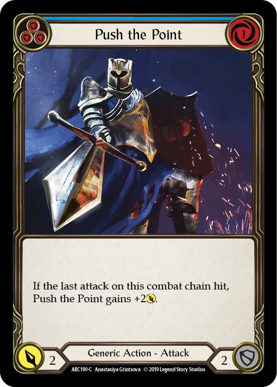 Push the Point (Blue)
