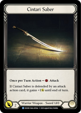 Cintari Saber (Reverse)