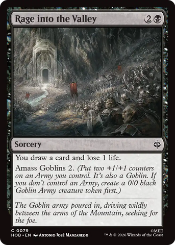 Rage into the Valley [The Hobbit]