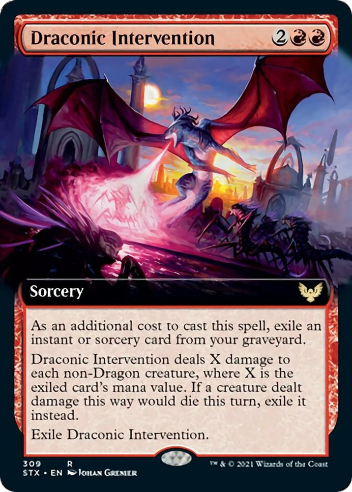 Draconic Intervention (Extended Art)