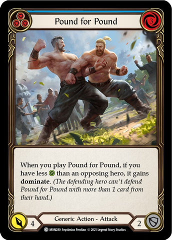 Pound for Pound (Blue)