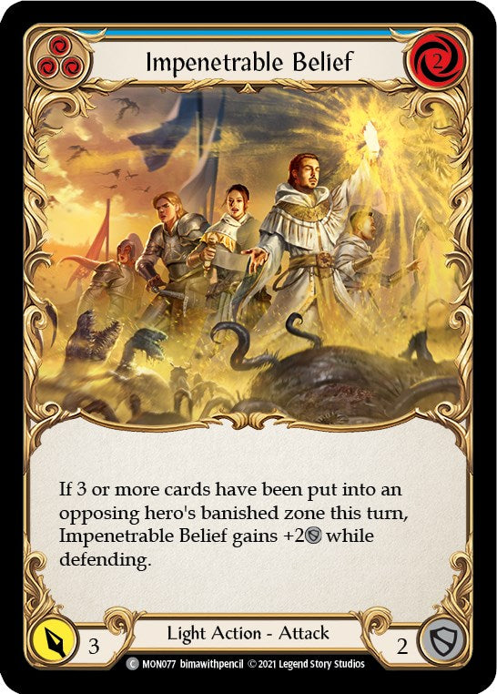 Impenetrable Belief (Blue)