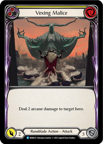 Vexing Malice (Yellow)
