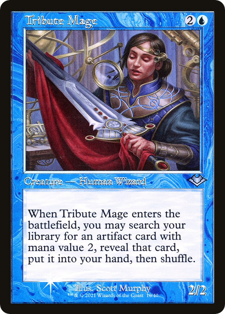 Tribute Mage (Retro Frame)