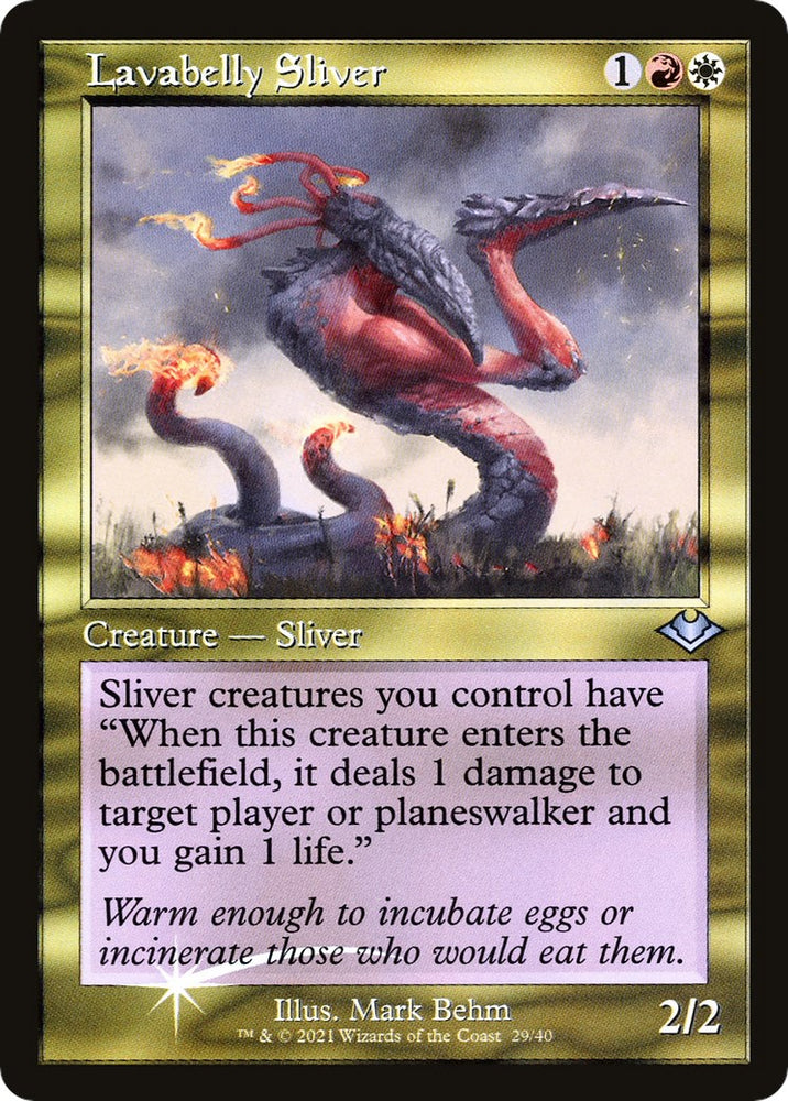 Lavabelly Sliver (Retro Frame)