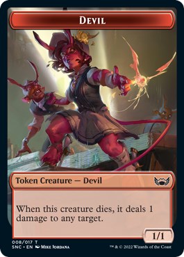 Devil // Copy Double-Sided Token