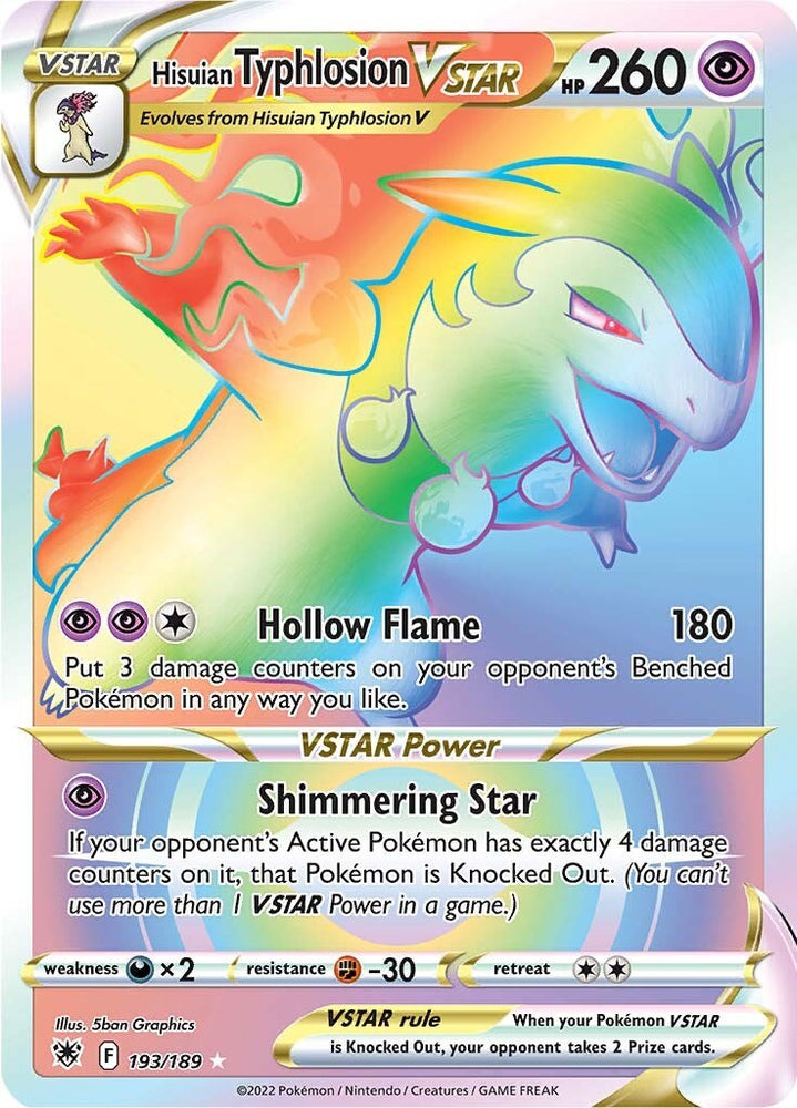 Hisuian Typhlosion VSTAR (Secret)
