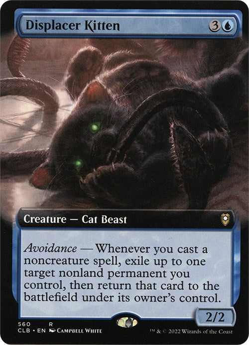 Displacer Kitten (Extended Art)