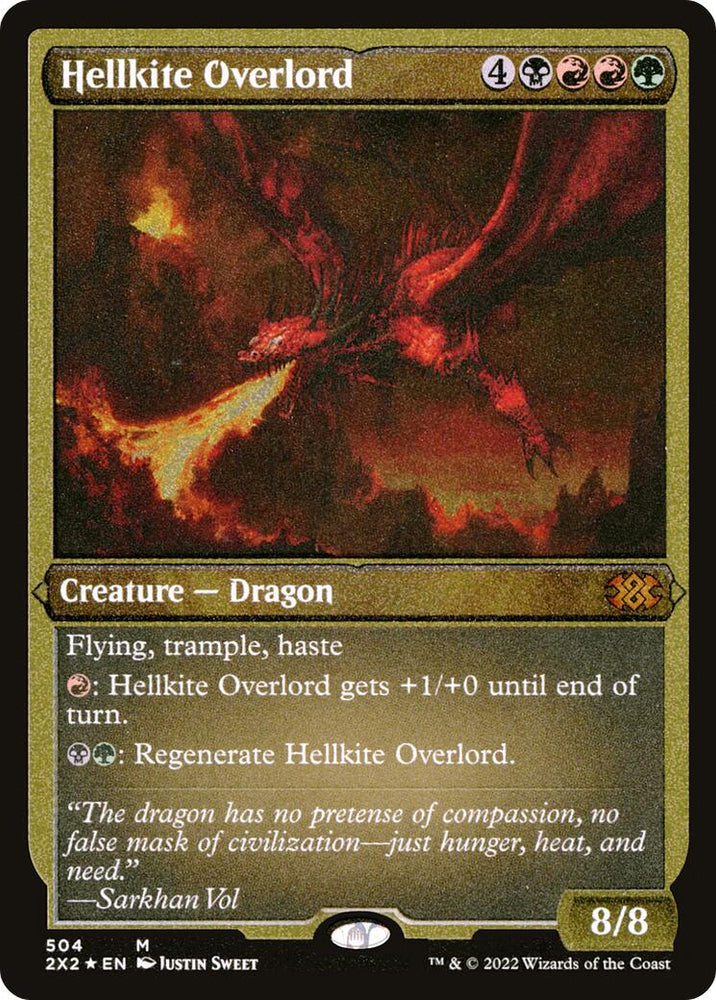 Hellkite Overlord (Foil Etched)