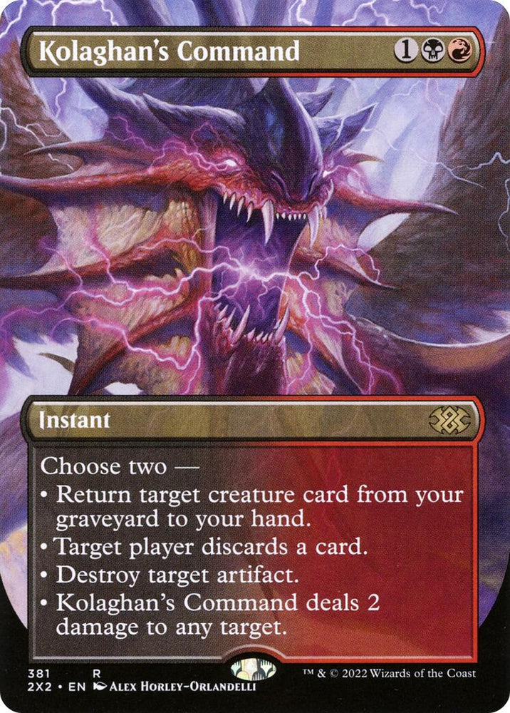 Kolaghan's Command (Borderless)