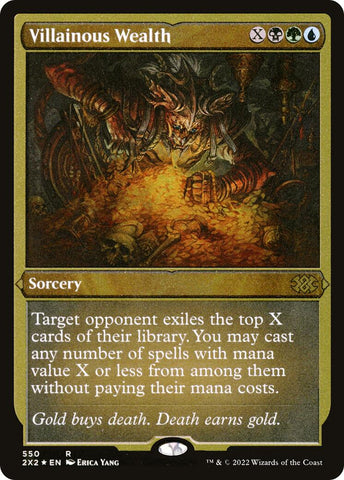 Villainous Wealth (Foil Etched)