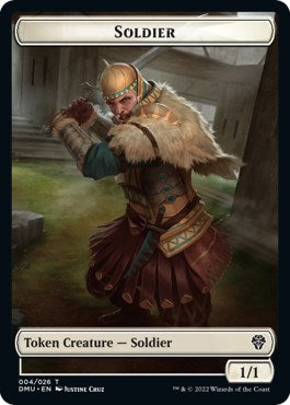 Soldier // Emblem - Jaya, Fiery Negotiator Double-Sided Token