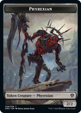Phyrexian // Dragon Double-Sided Token