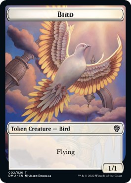 Bird (002) // Ornithopter Double-Sided Token