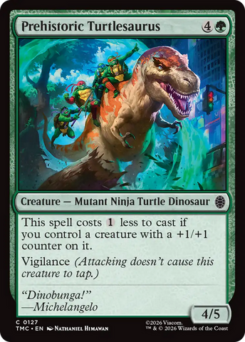 Prehistoric Turtlesaurus [Teenage Mutant Ninja Turtles Commander]