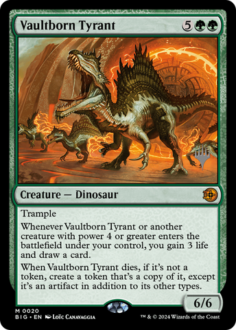 Vaultborn Tyrant [Lorwyn Eclipsed Promos]