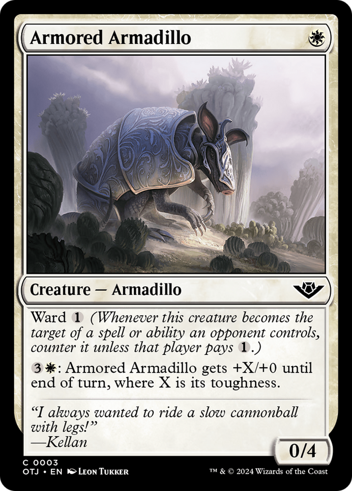 Armored Armadillo [Outlaws of Thunder Junction]