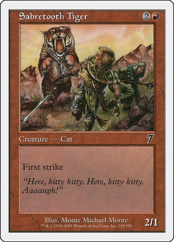 Sabretooth Tiger