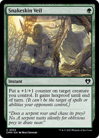 Snakeskin Veil [Commander Masters]