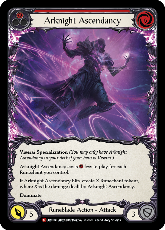 Arknight Ascendancy [ARC080] Unlimited Edition Rainbow Foil