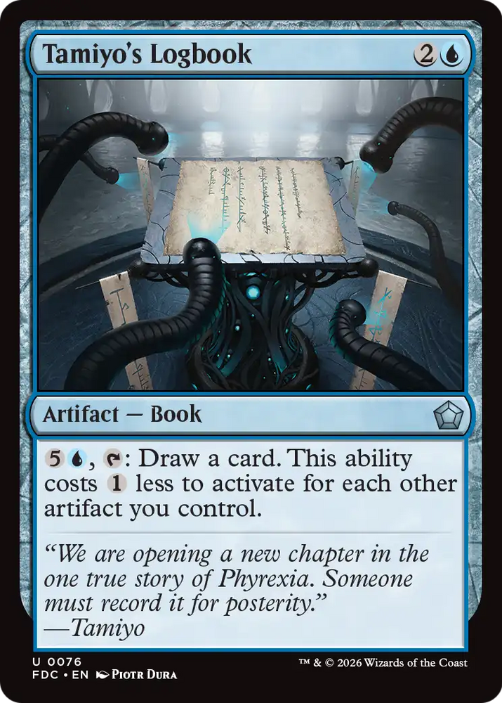Tamiyo's Logbook [Foundations Commander]