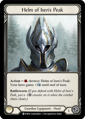 Helm of Isen's Peak [WTR042] Unlimited Edition Normal