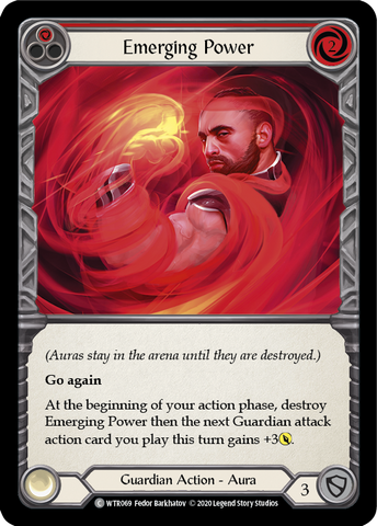 Emerging Power (Red) [WTR069] Unlimited Edition Rainbow Foil