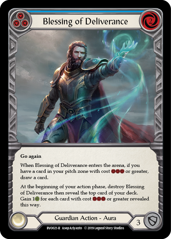 Blessing of Deliverance (Blue) [BVO021-R] Normal