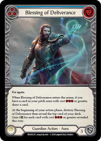 Blessing of Deliverance (Blue) [BVO021-R] Normal