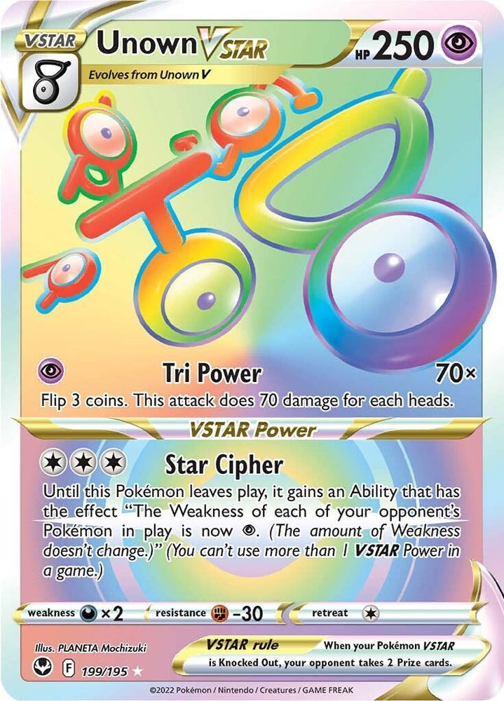 Unown VSTAR (Secret)