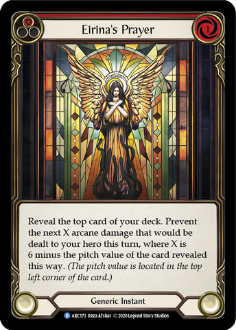 Eirina's Prayer (Red) [ARC173] Unlimited Edition Rainbow Foil