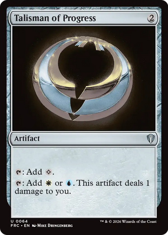 Talisman of Progress [Reality Fracture Commander]