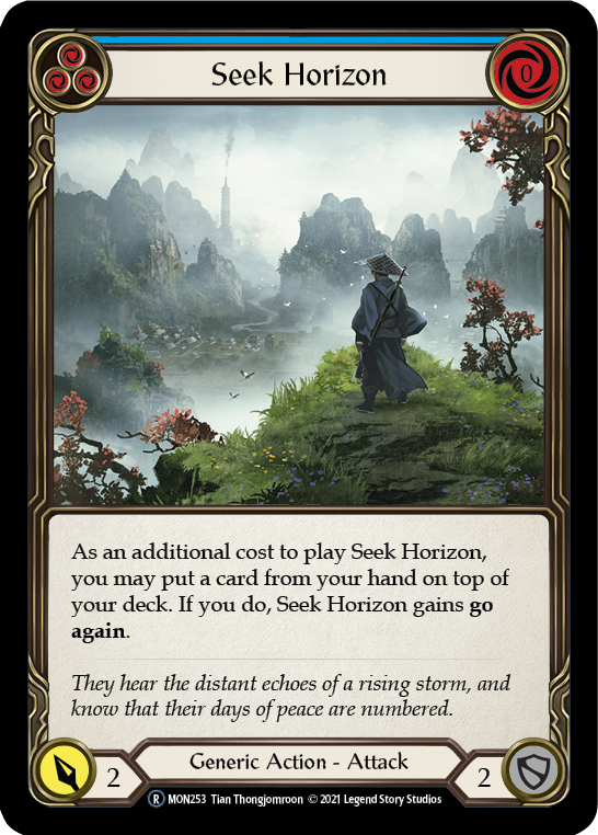 Seek Horizon (Blue) [U-MON253] Unlimited Edition Normal