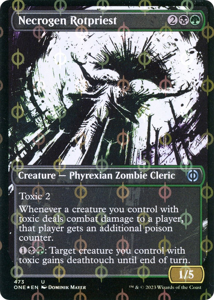 Necrogen Rotpriest (Showcase) (Step-and-Compleat Foil)