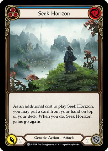 Seek Horizon (Blue)