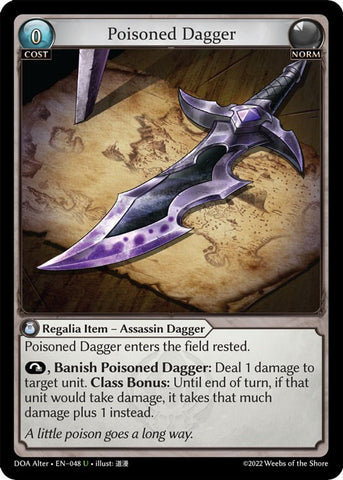 Poisoned Dagger