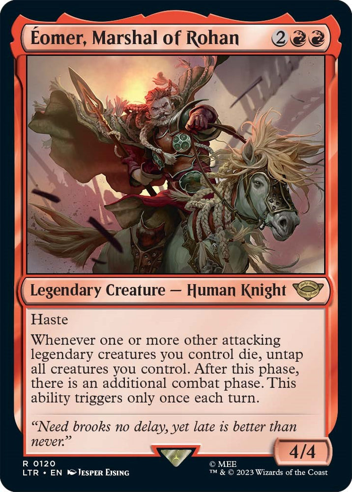 Eomer, Marshal of Rohan