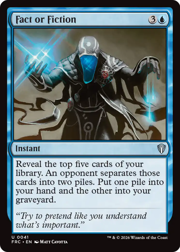 Fact or Fiction [Reality Fracture Commander]