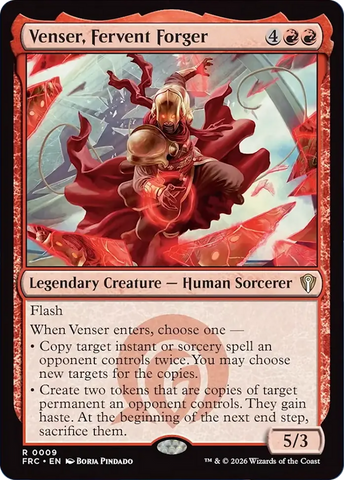 Venser, Fervent Forger [Reality Fracture Commander]