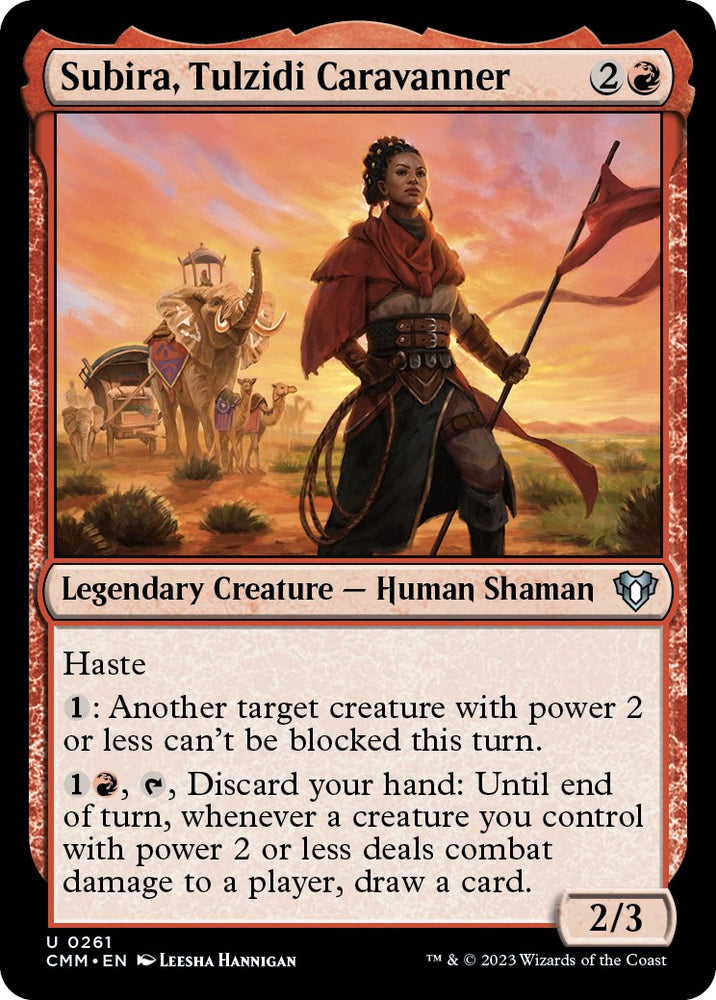 Subira, Tulzidi Caravanner