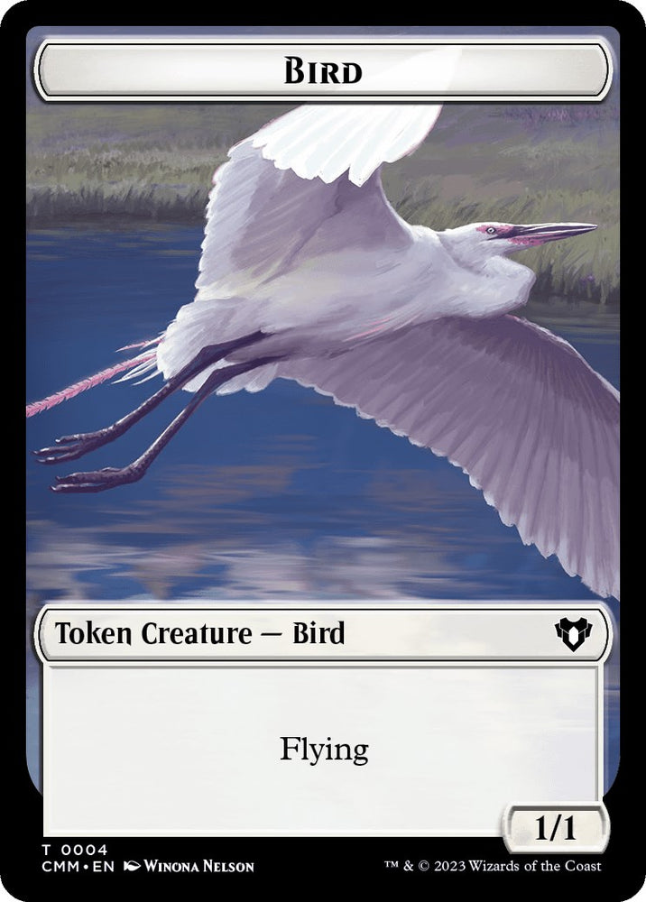 Bird // Satyr Double-Sided Token